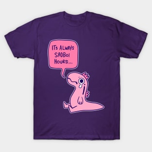 Sadboi hours - pink T-Shirt